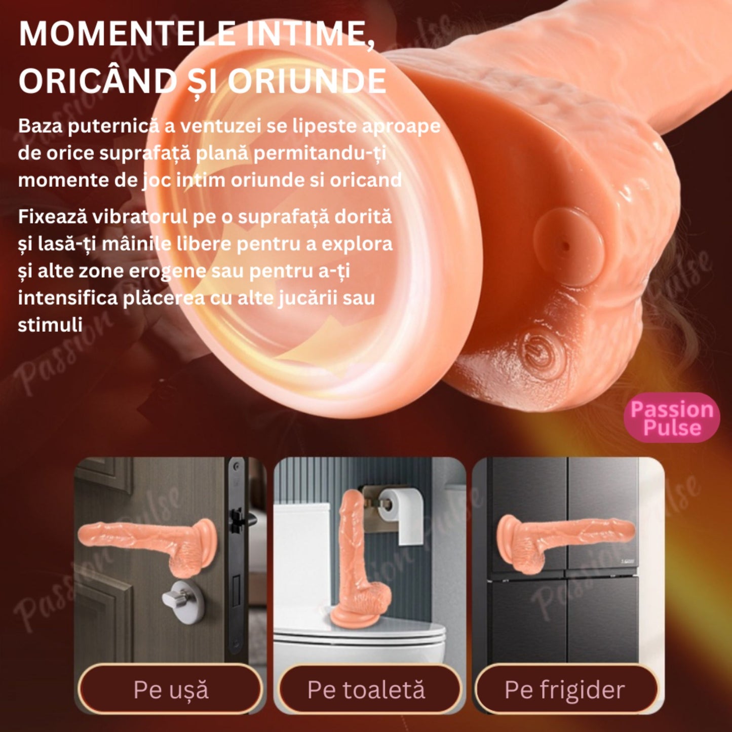 Dildo Realistic Pleasure Wand PassionPulse