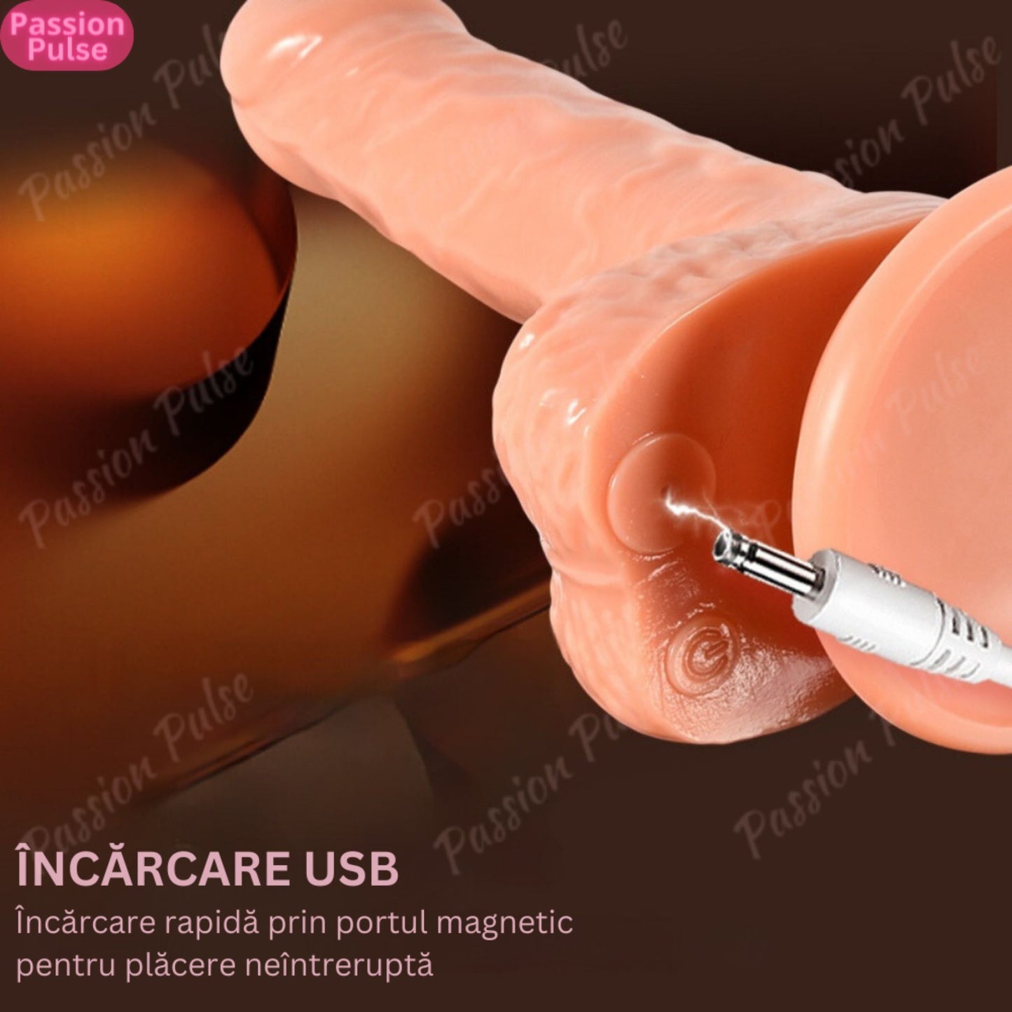 Dildo Realistic Pleasure Wand PassionPulse