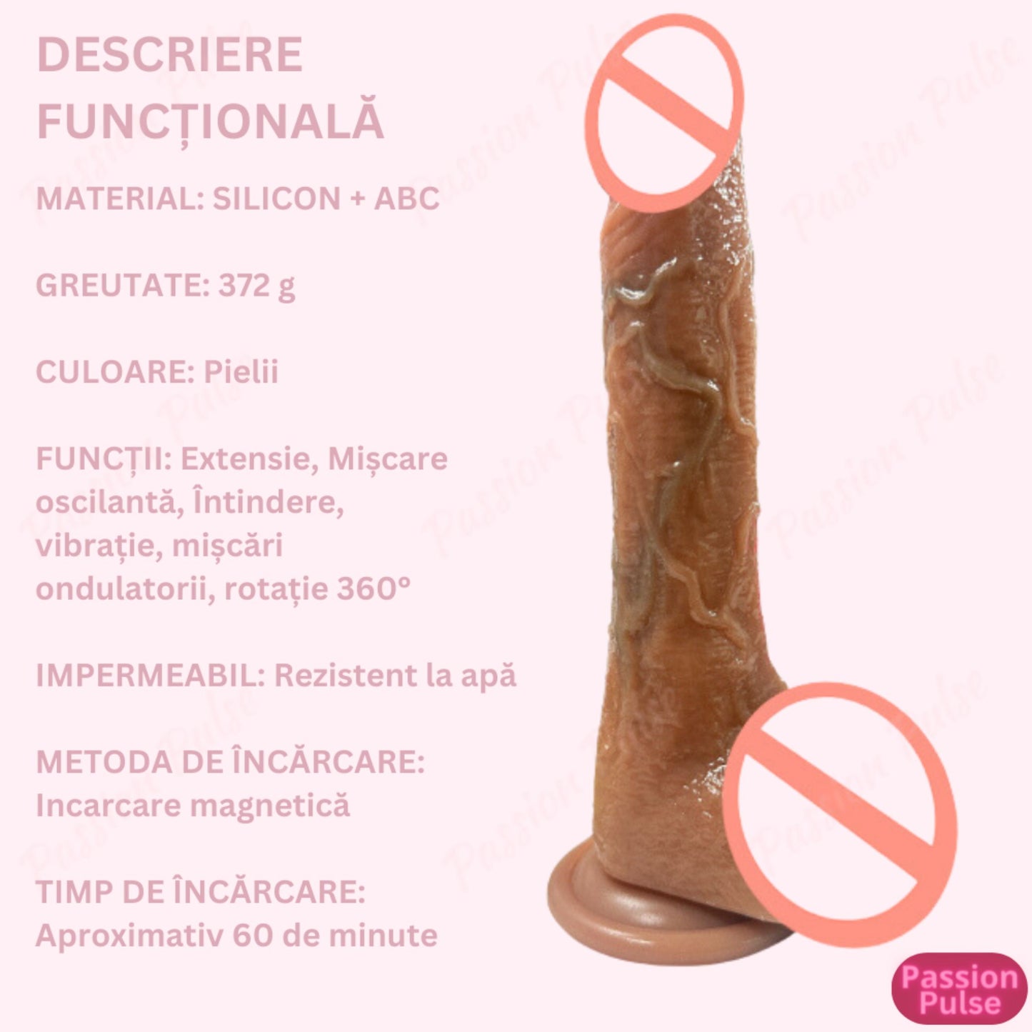 Dildo Realistic Extasy Wave PassionPulse