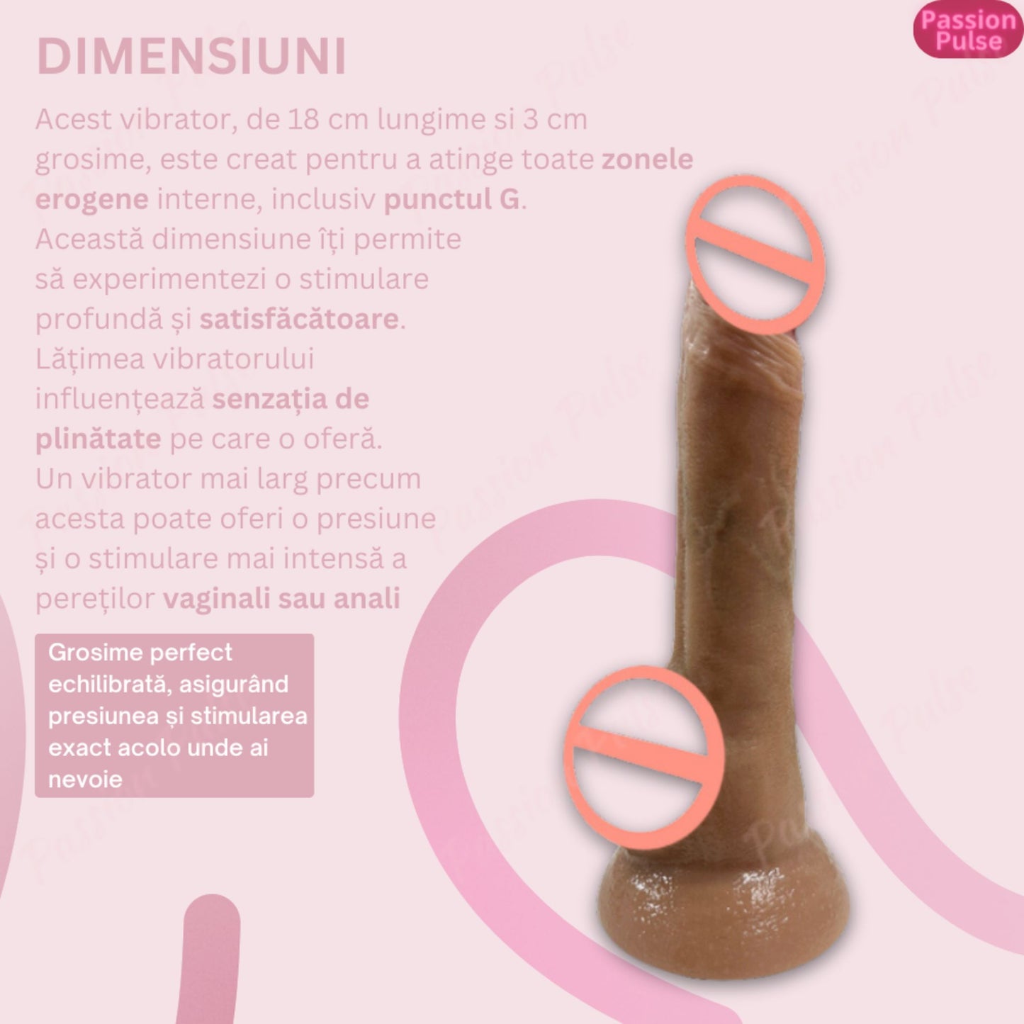 Dildo Realistic EuphoriaFlex PassionPulse