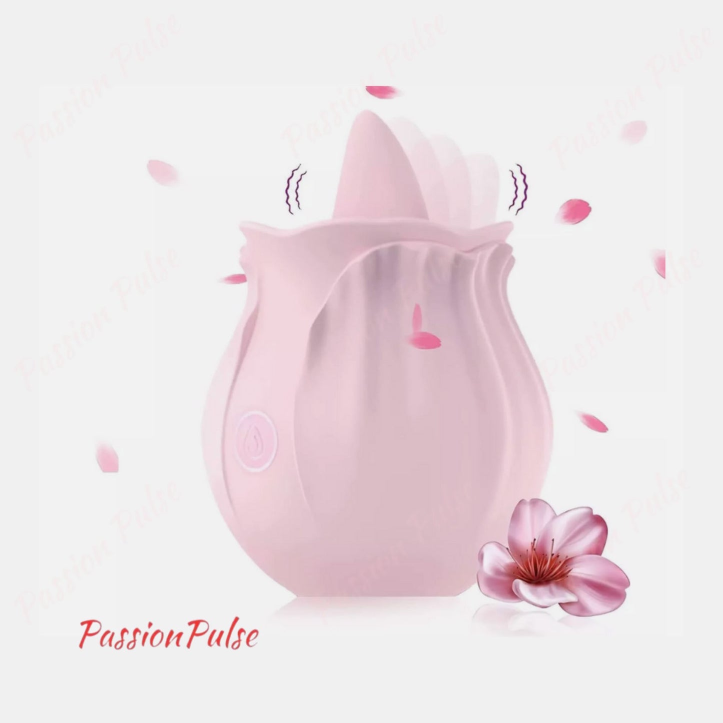 Vibrator pentru clitoris si sani Blossom Stimulator PassionPulse