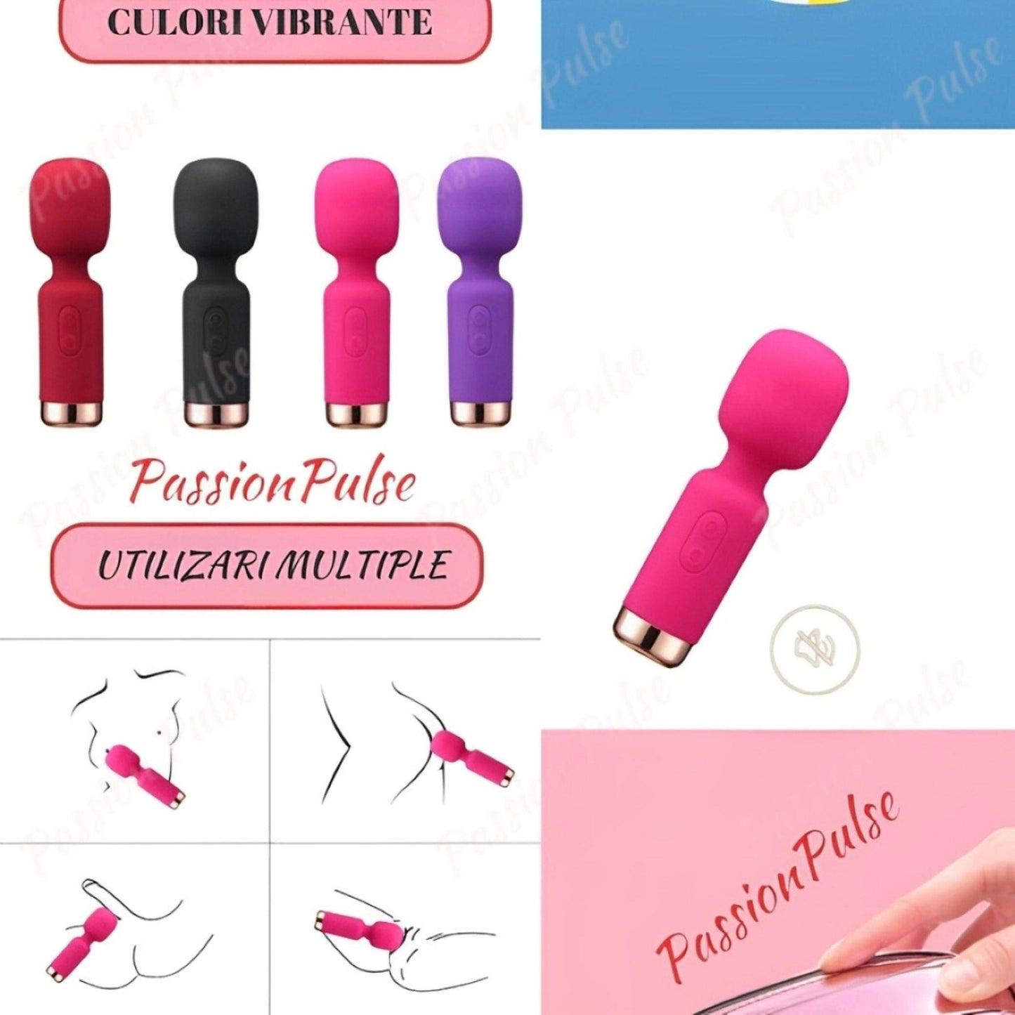 Mini Vibrator Portabil MyLittleFriend PassionPulse