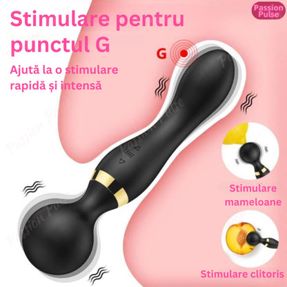 Vibrator pentru punctul G si clitoris VibeControl PassionPulse